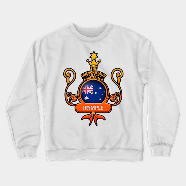 Irymple lovers, Flag of Australia Crewneck Sweatshirt by mustaben